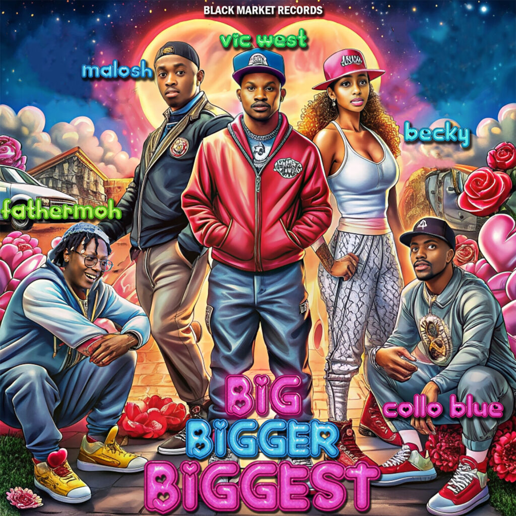 Vic West - Big Bigger Biggest Ft. Malosh, Beckyy, Colloblue & Fathermoh