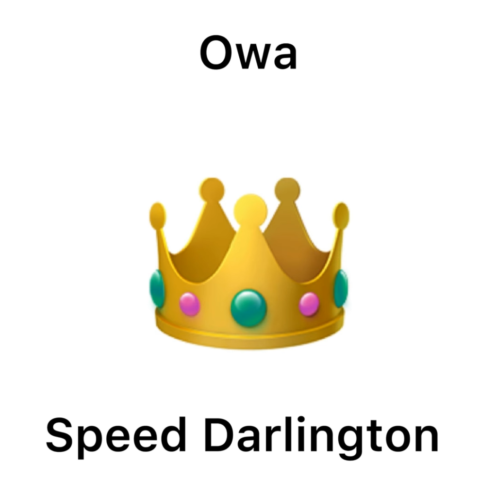 Speed Darlington - Owa