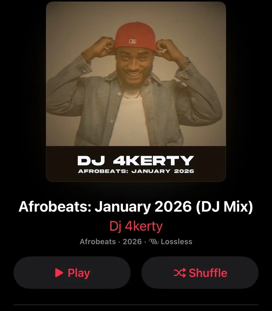 DJ 4kerty – Afrobeats January 2026 Mix