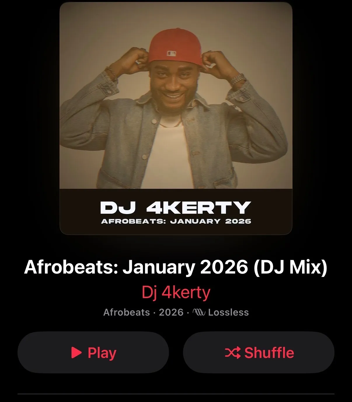 DJ 4kerty – Afrobeats January 2026 Mix