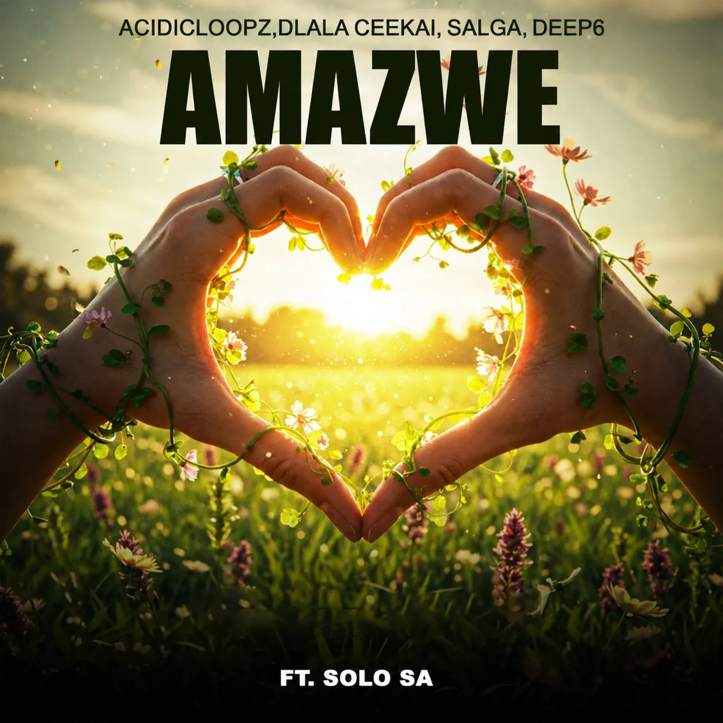 Acidicloopz - Amazwe Ft. Dlala ceekai, Salga, Deep6 & Solo SA